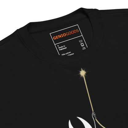 Silksong Ascension Sweatshirt – Rise in Light | Hornet Art – fan-made gamer merch by GenioGoods