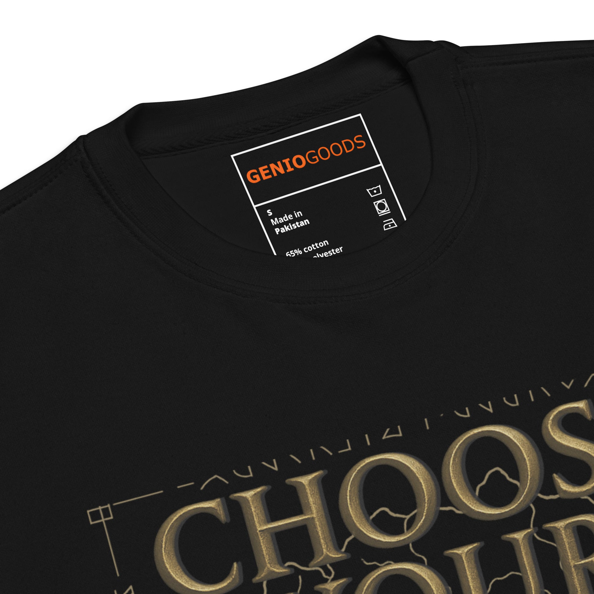 Oblivion Choose Your Path Sweatshirt – Cyrodiil Map Edition – fan-made gamer merch by GenioGoods