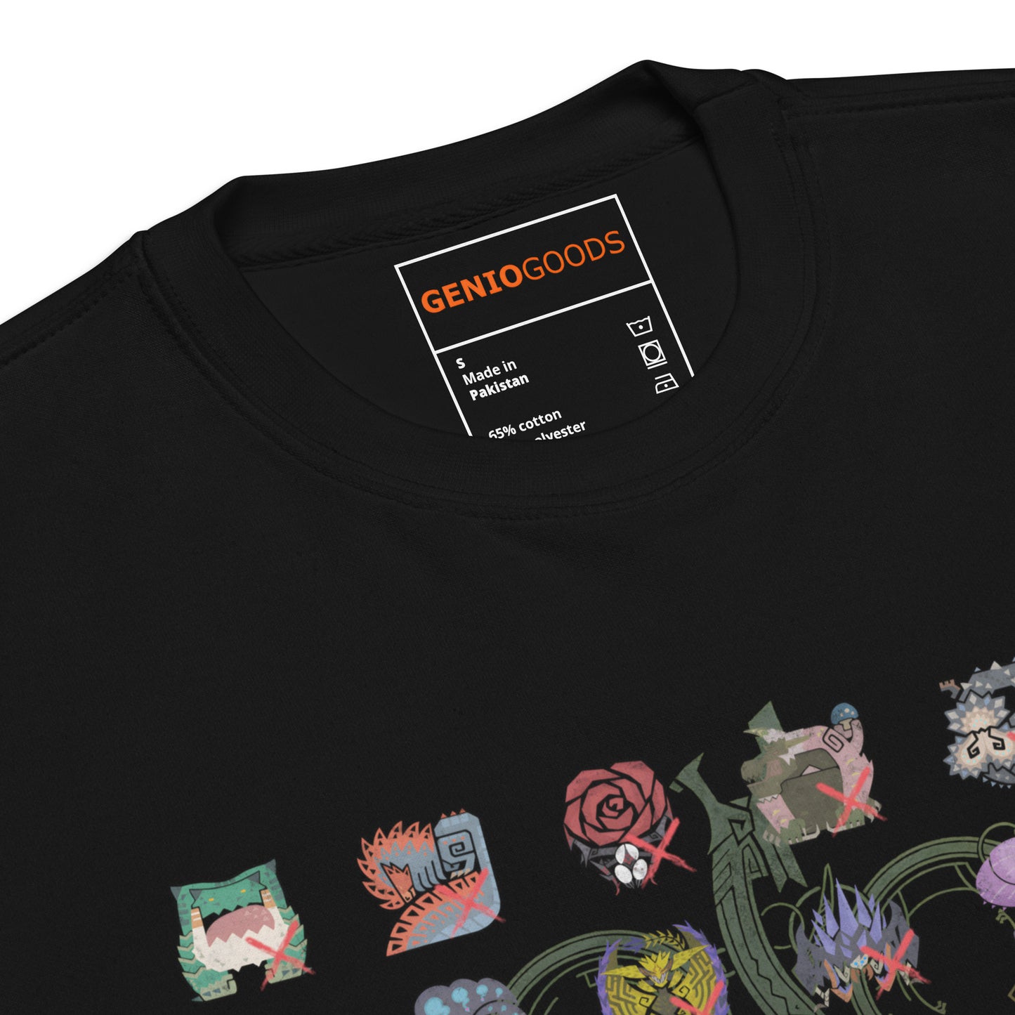 Monster Hunter Wilds Double Sided Hoodie – Legacy Print – fan-made gamer merch by GenioGoods