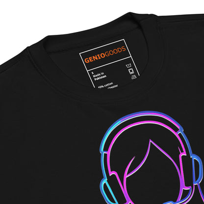 Gamer girl sweatshirt neon gaming aesthetic – original gamer merch by GenioGoods