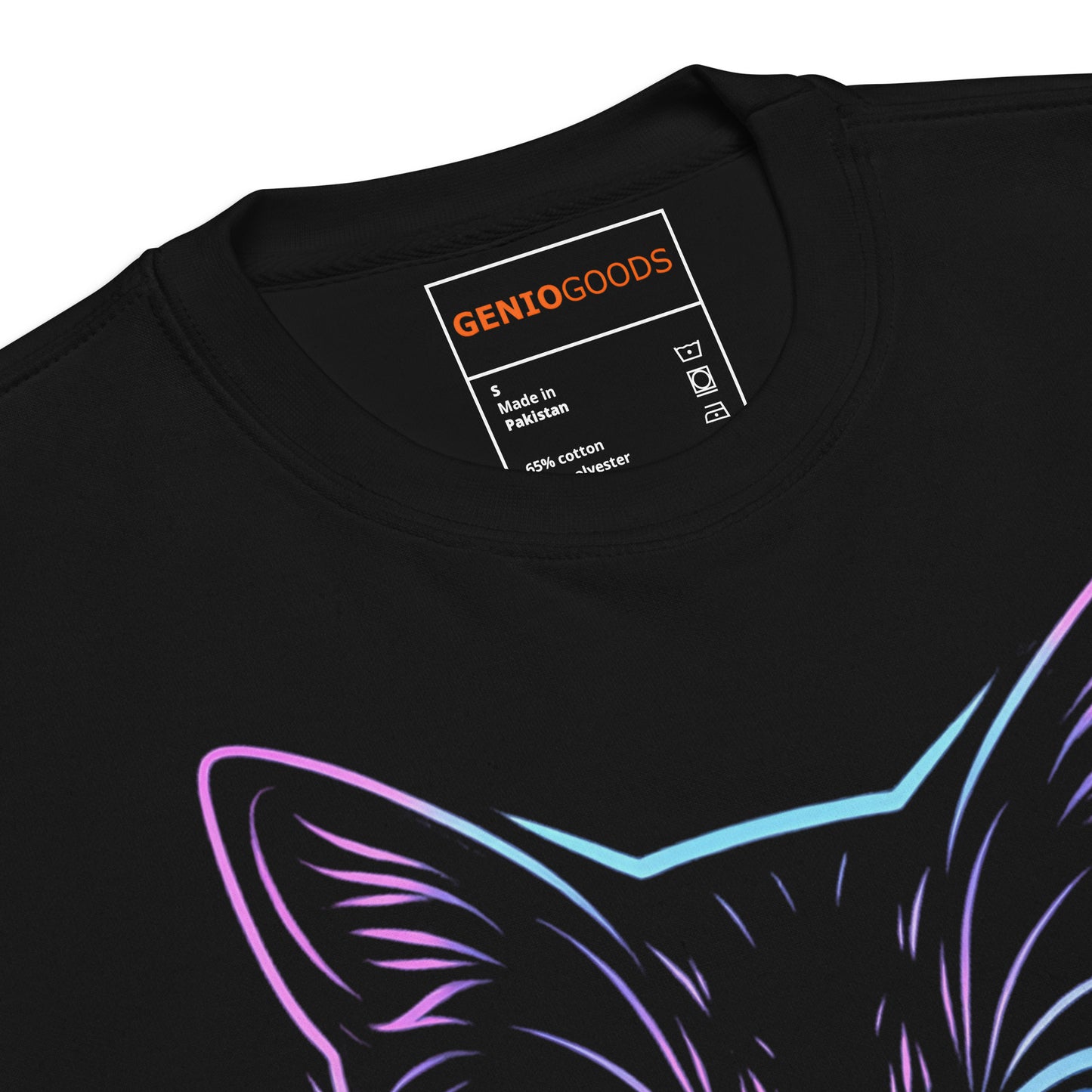 Cats and gaming sweatshirt neon gamer cat aesthetic – original gamer merch by GenioGoods