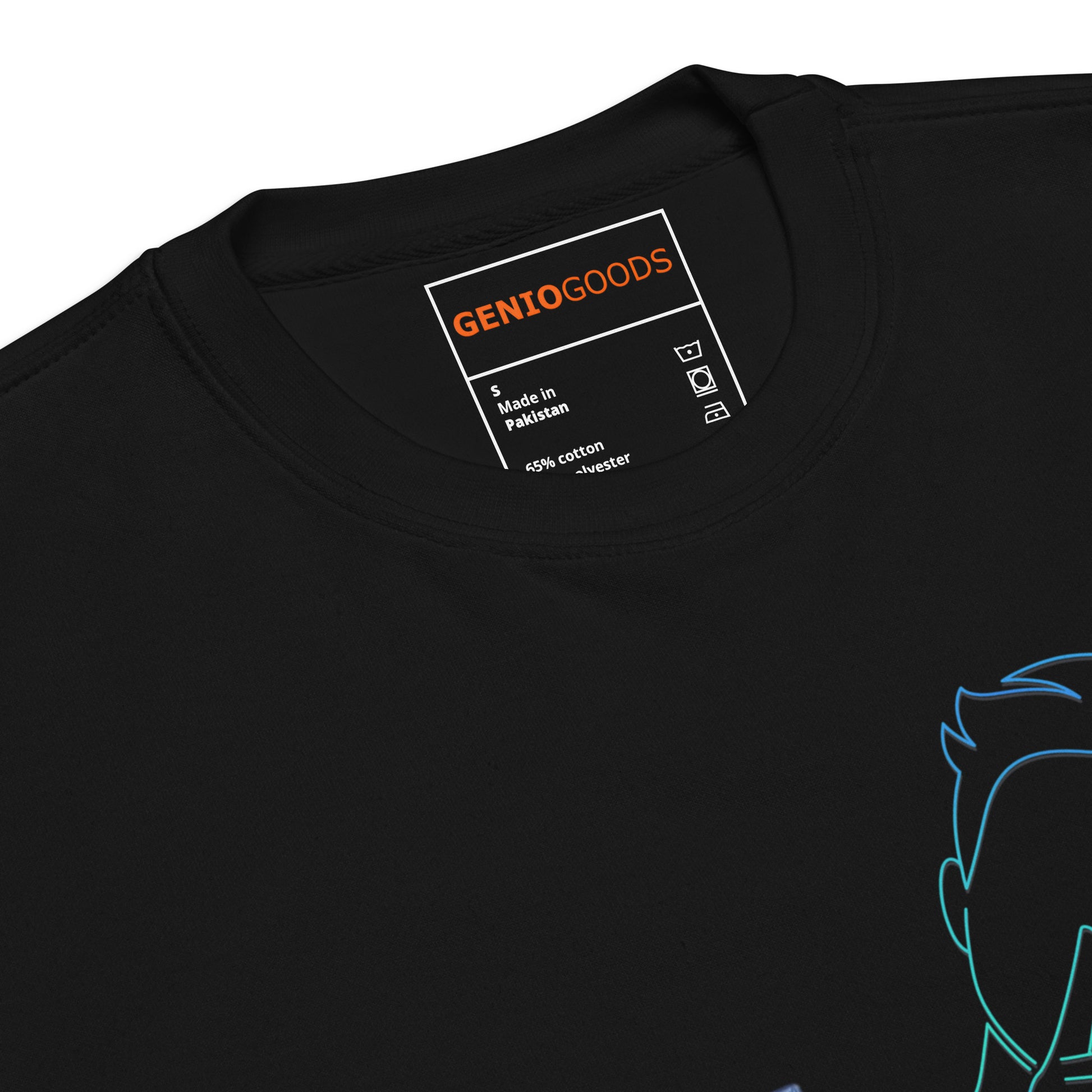 Shh I'm gaming sweatshirt neon humor for focused gamers – original gamer merch by GenioGoods