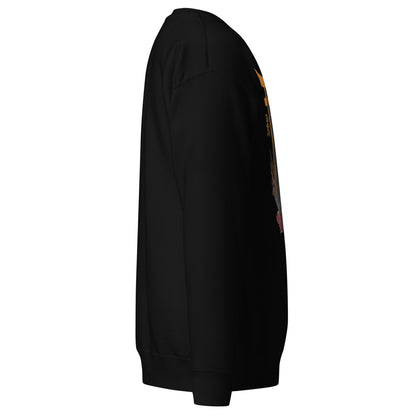 Shadow Balance Sweatshirt – Samurai x Assassin | AC Shadows – fan-made gamer merch by GenioGoods