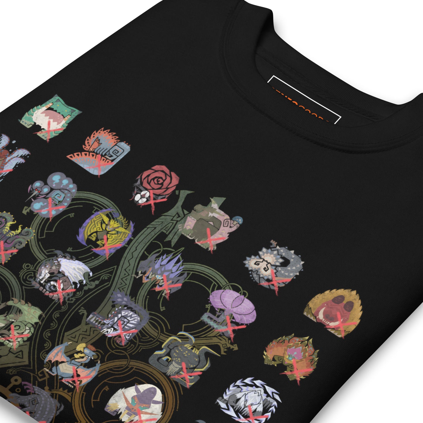 Monster Hunter Wilds Sweatshirt – Quest Complete Design – fan-made gamer merch by GenioGoods