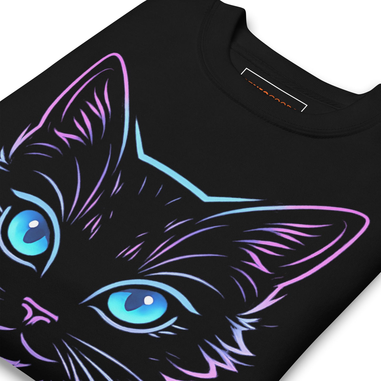 Cats and gaming sweatshirt neon gamer cat aesthetic – original gamer merch by GenioGoods