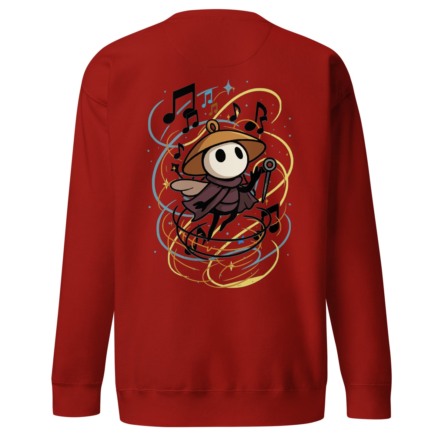 Silksong Bard Sweatshirt – Musical Tribute | Hollow Knight – fan-made gamer merch by GenioGoods
