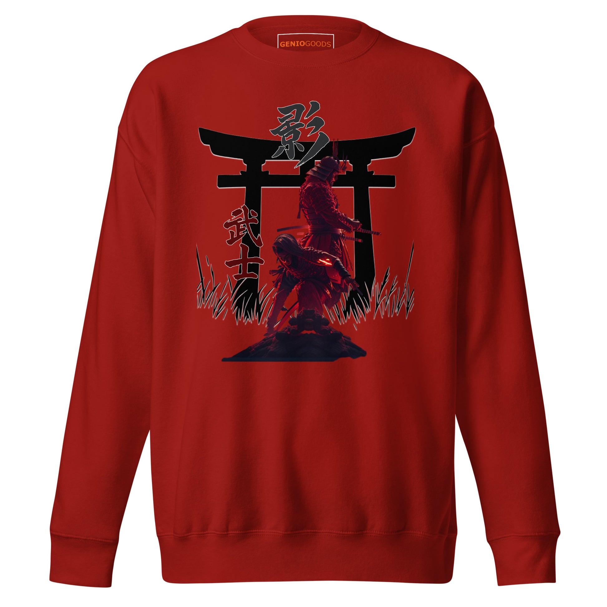 Torii Alliance Sweatshirt – Samurai x Ninja Tribute | AC Shadows – fan-made gamer merch by GenioGoods