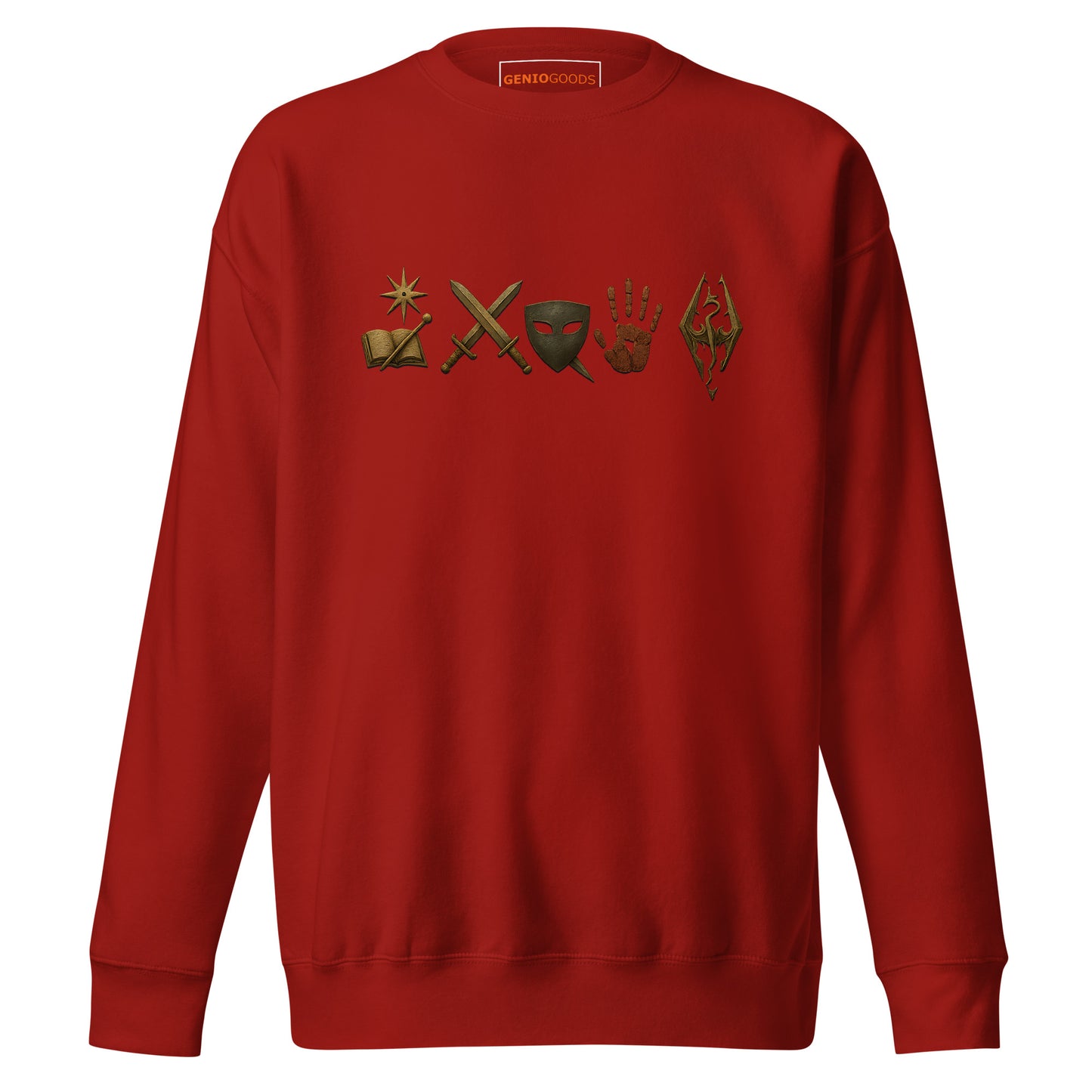 Elder Scrolls Guild Symbols Sweatshirt – Legacy Edition – fan-made gamer merch by GenioGoods
