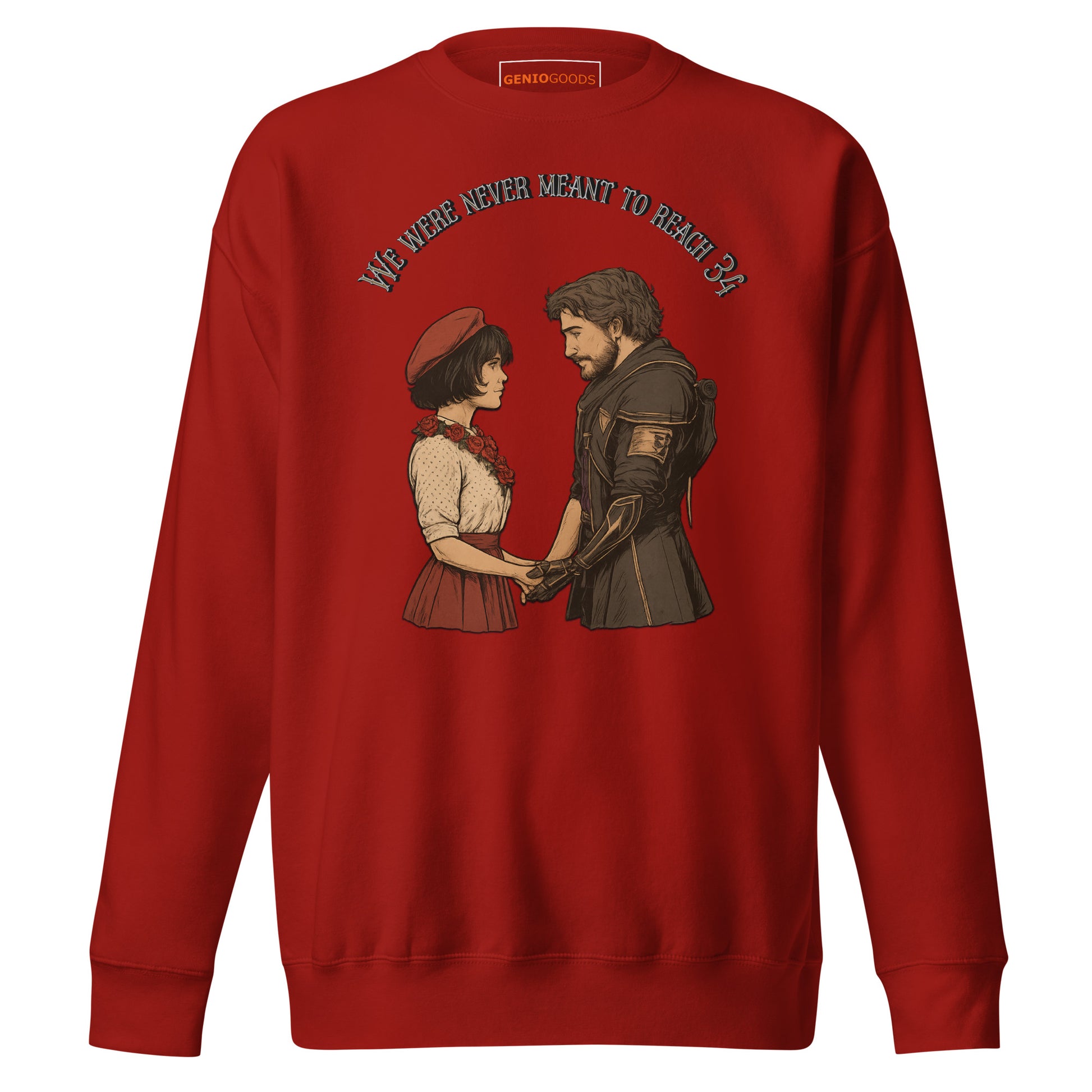 Clair Obscur Sweatshirt – Love Gives the Cycle Meaning – fan-made gamer merch by GenioGoods