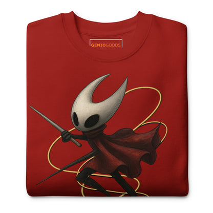 Hornet silksong sweatshirt needle quote fan art – fan-made gamer merch by GenioGoods