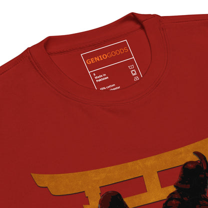 Shadow Balance Sweatshirt – Samurai x Assassin | AC Shadows – fan-made gamer merch by GenioGoods