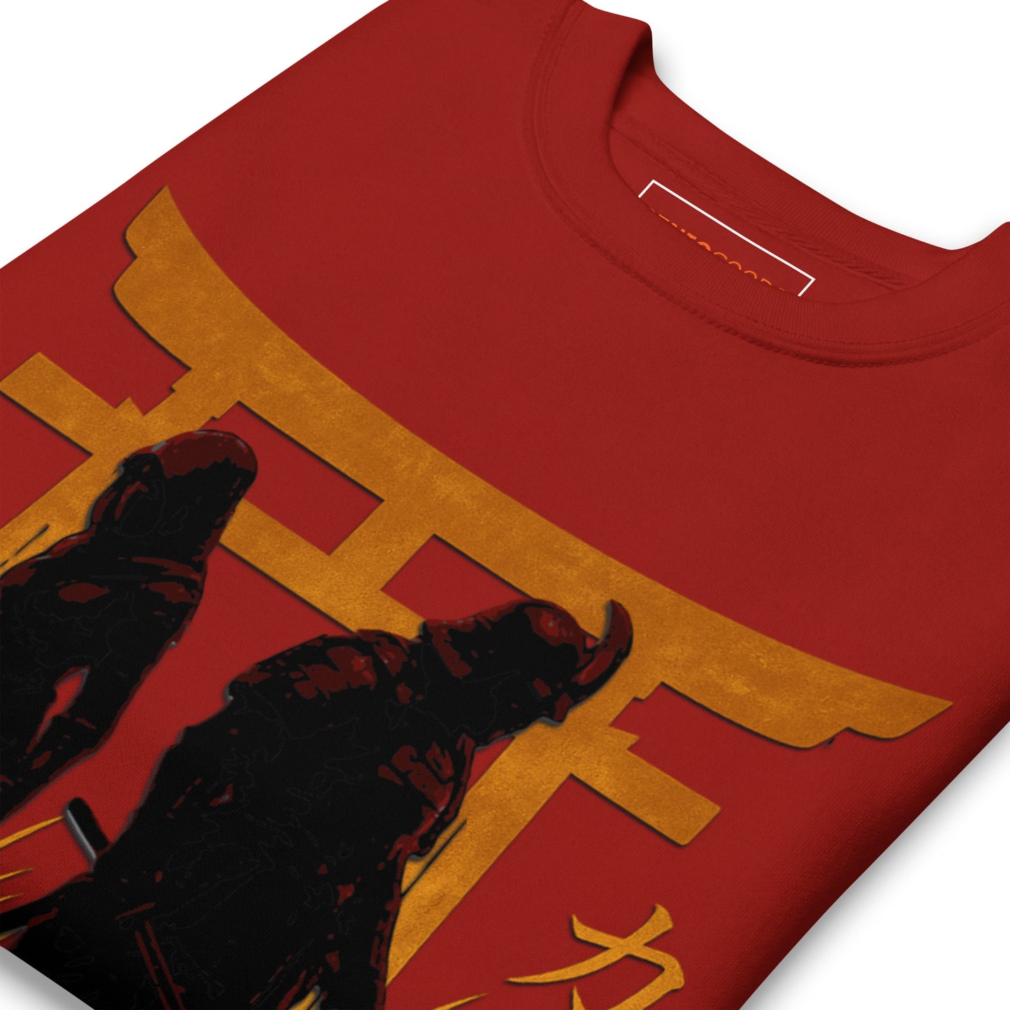 Shadow Balance Sweatshirt – Samurai x Assassin | AC Shadows – fan-made gamer merch by GenioGoods