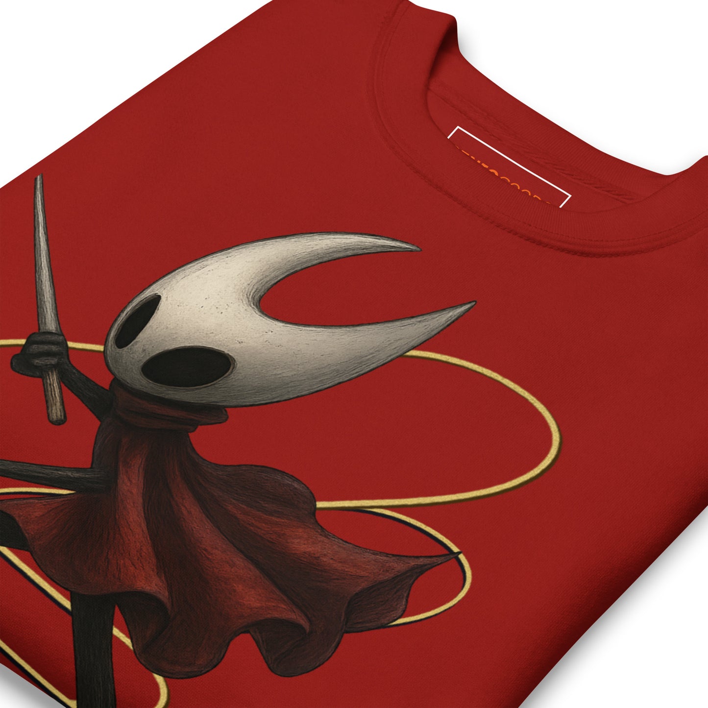 Hornet silksong sweatshirt needle quote fan art – fan-made gamer merch by GenioGoods