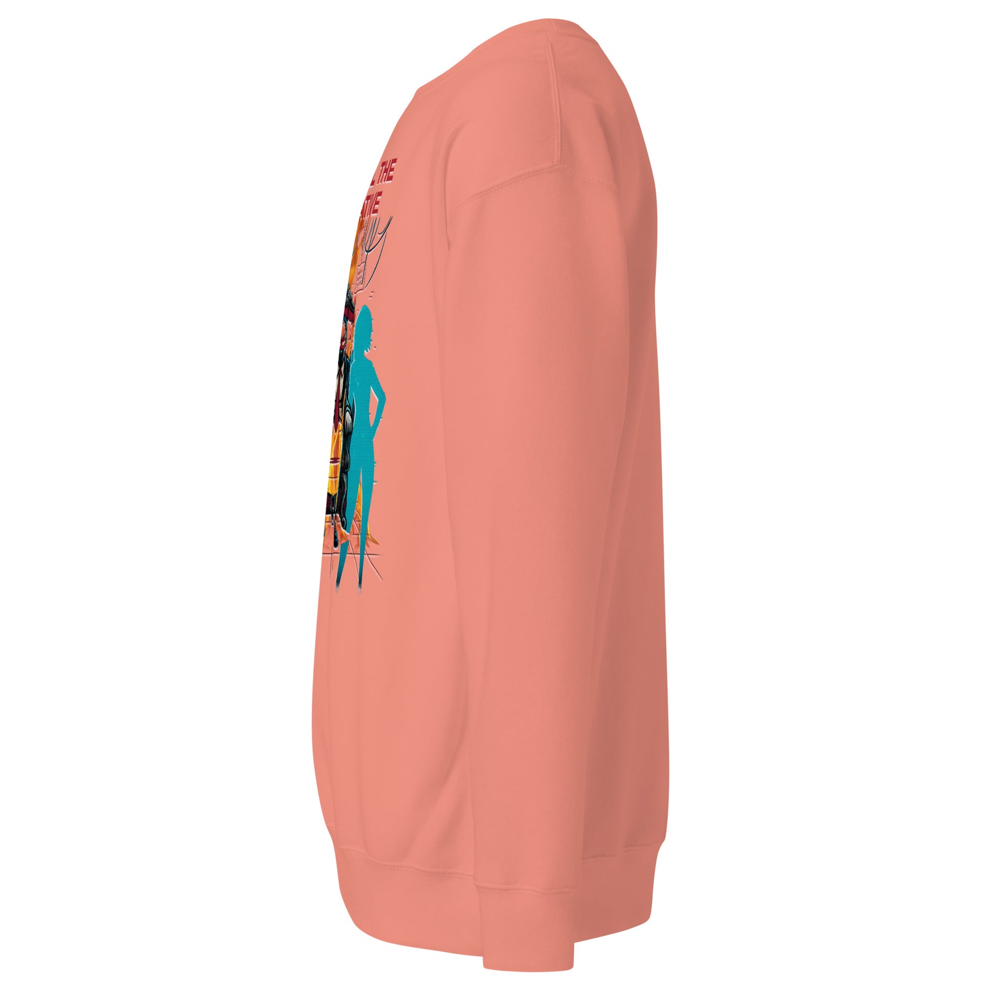 Split Fiction Fire Sweatshirt – Control the Narrative Edition – fan-made gamer merch by GenioGoods