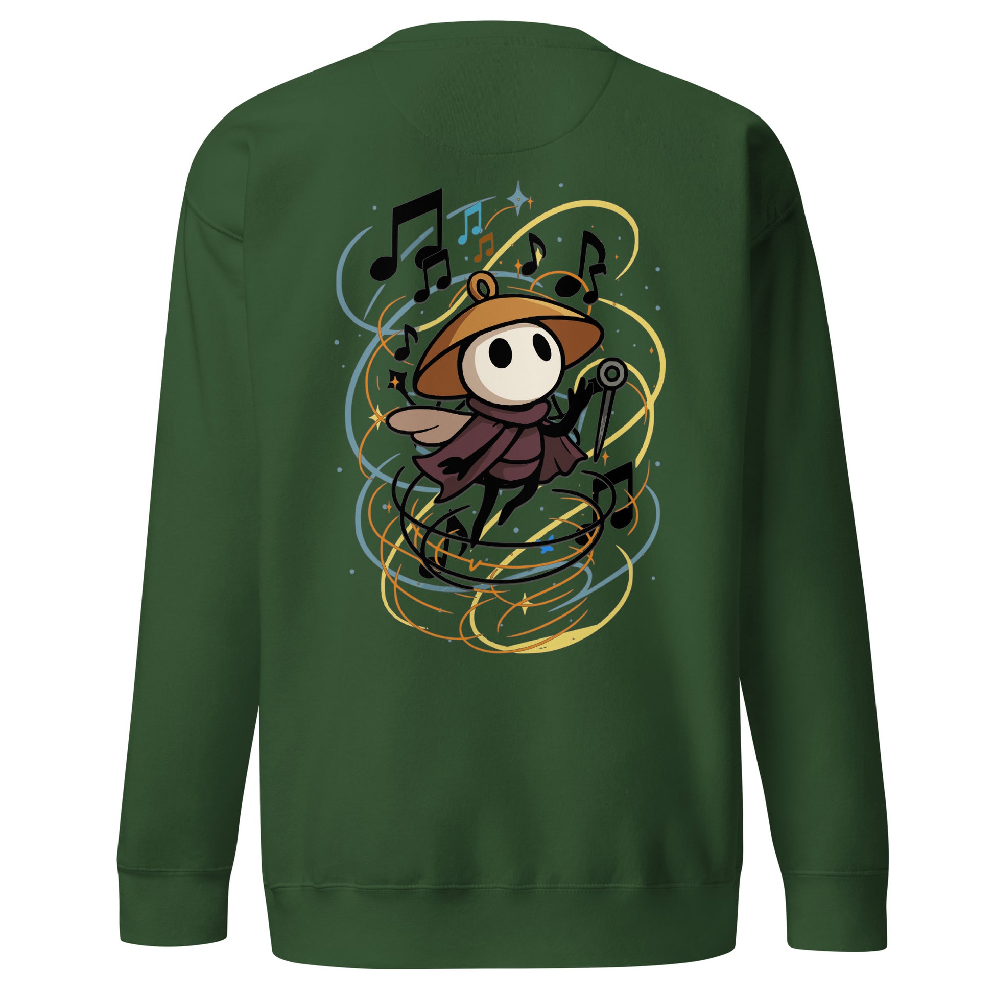 Silksong Bard Sweatshirt – Musical Tribute | Hollow Knight – fan-made gamer merch by GenioGoods