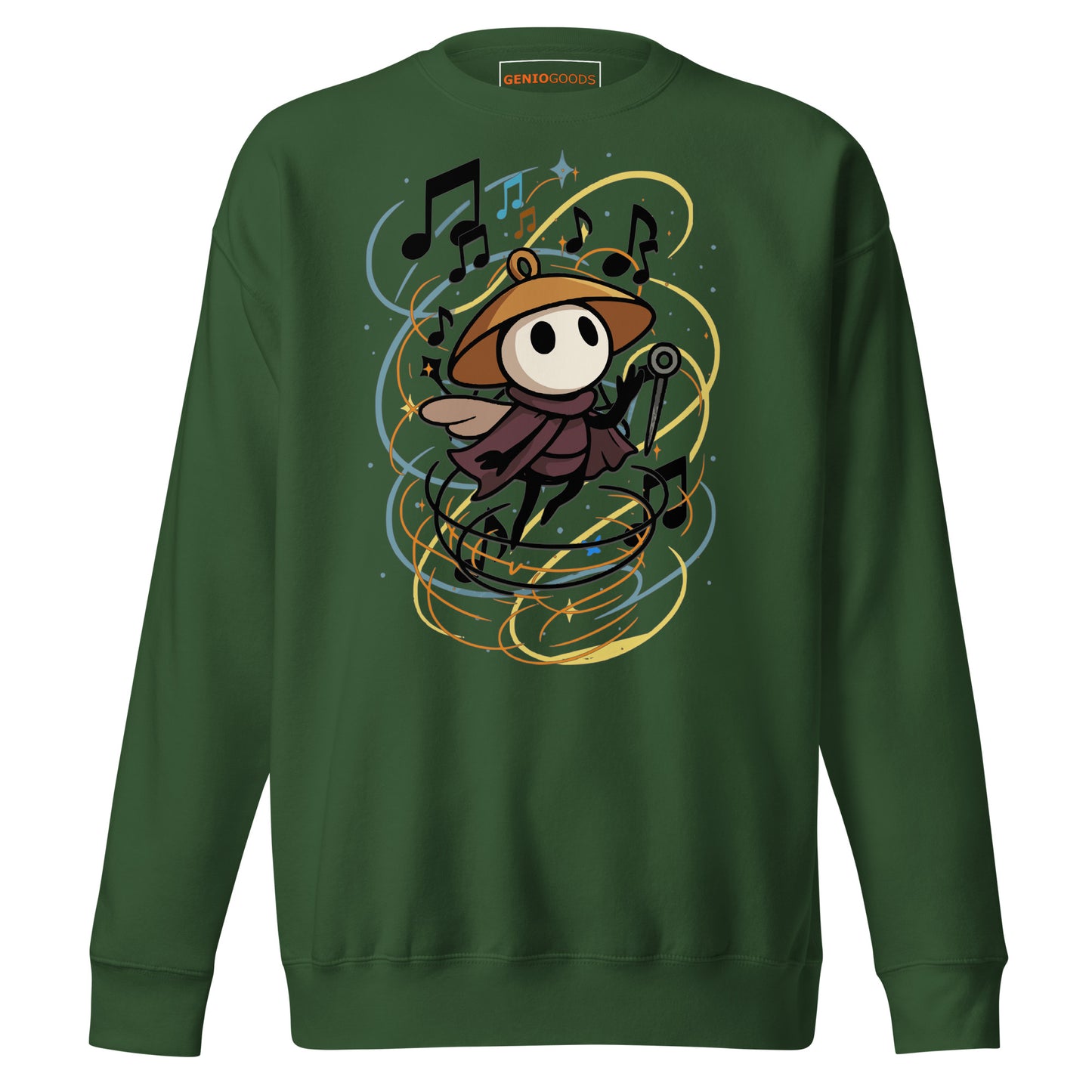 Sherma Silksong Sweatshirt – Fan Tribute to Hollow Knight – fan-made gamer merch by GenioGoods