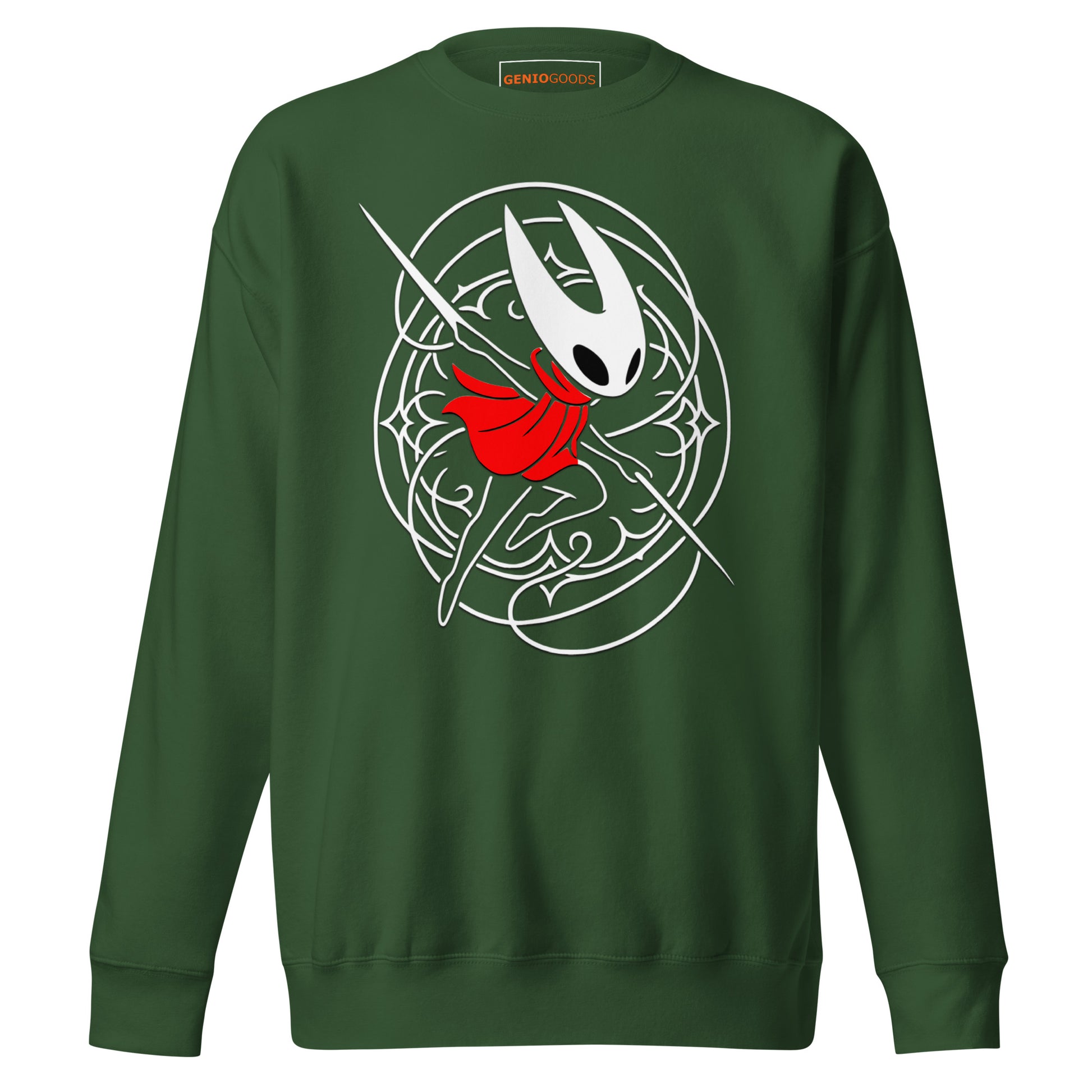Hornet Silksong Sweatshirt – Hollow Knight Fan Tribute – fan-made gamer merch by GenioGoods