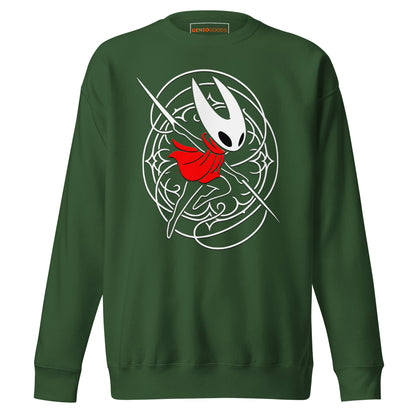 Hornet Silksong Sweatshirt – Hollow Knight Fan Tribute – fan-made gamer merch by GenioGoods