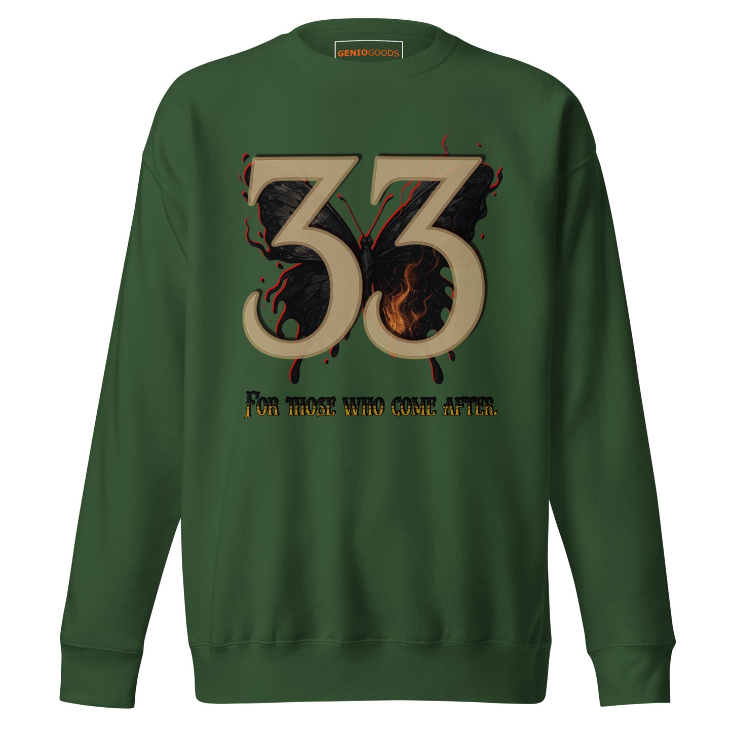 Expedition 33 Sweatshirt – For Those Who Come After Tribute – fan-made gamer merch by GenioGoods