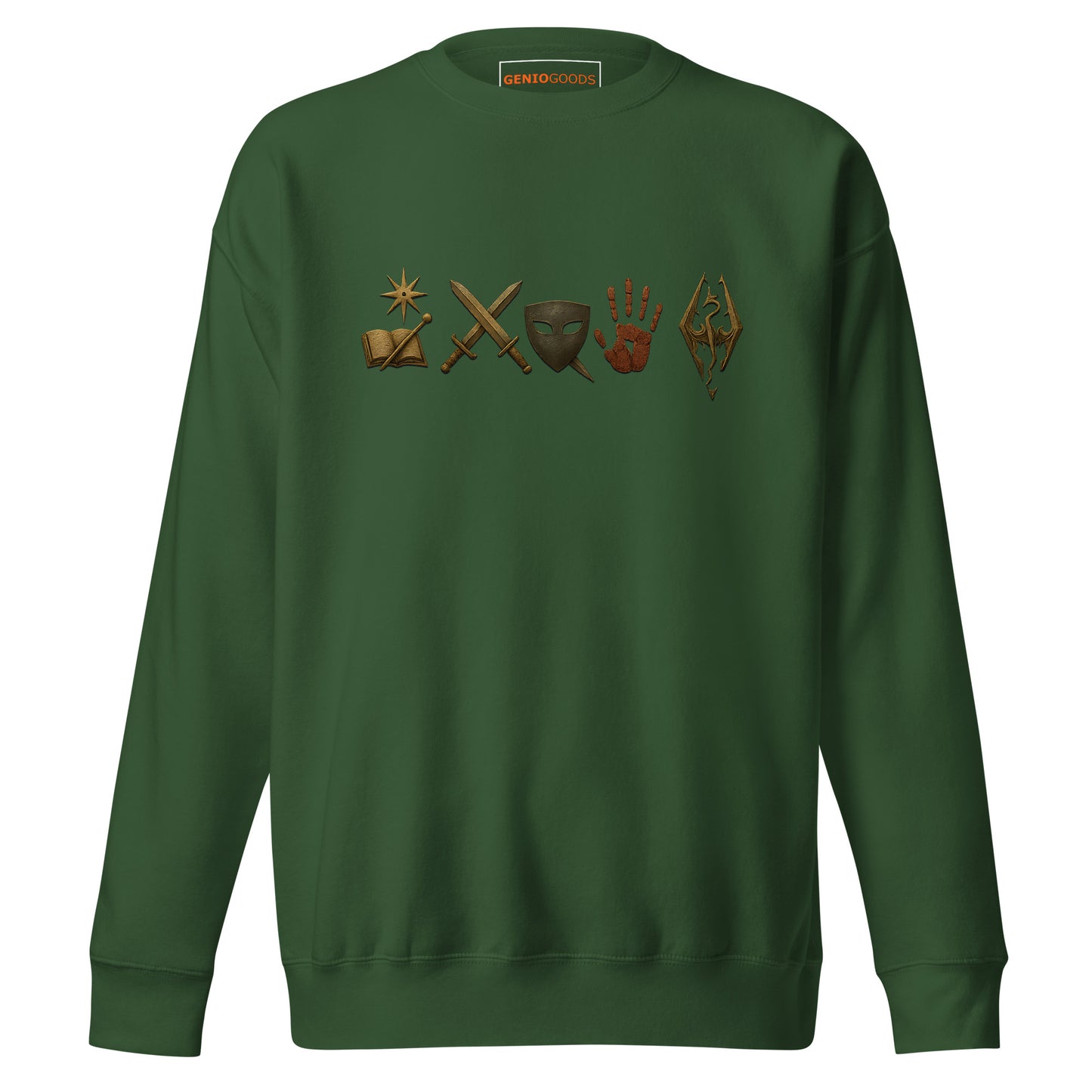 Elder Scrolls Guild Symbols Sweatshirt – Legacy Edition – fan-made gamer merch by GenioGoods