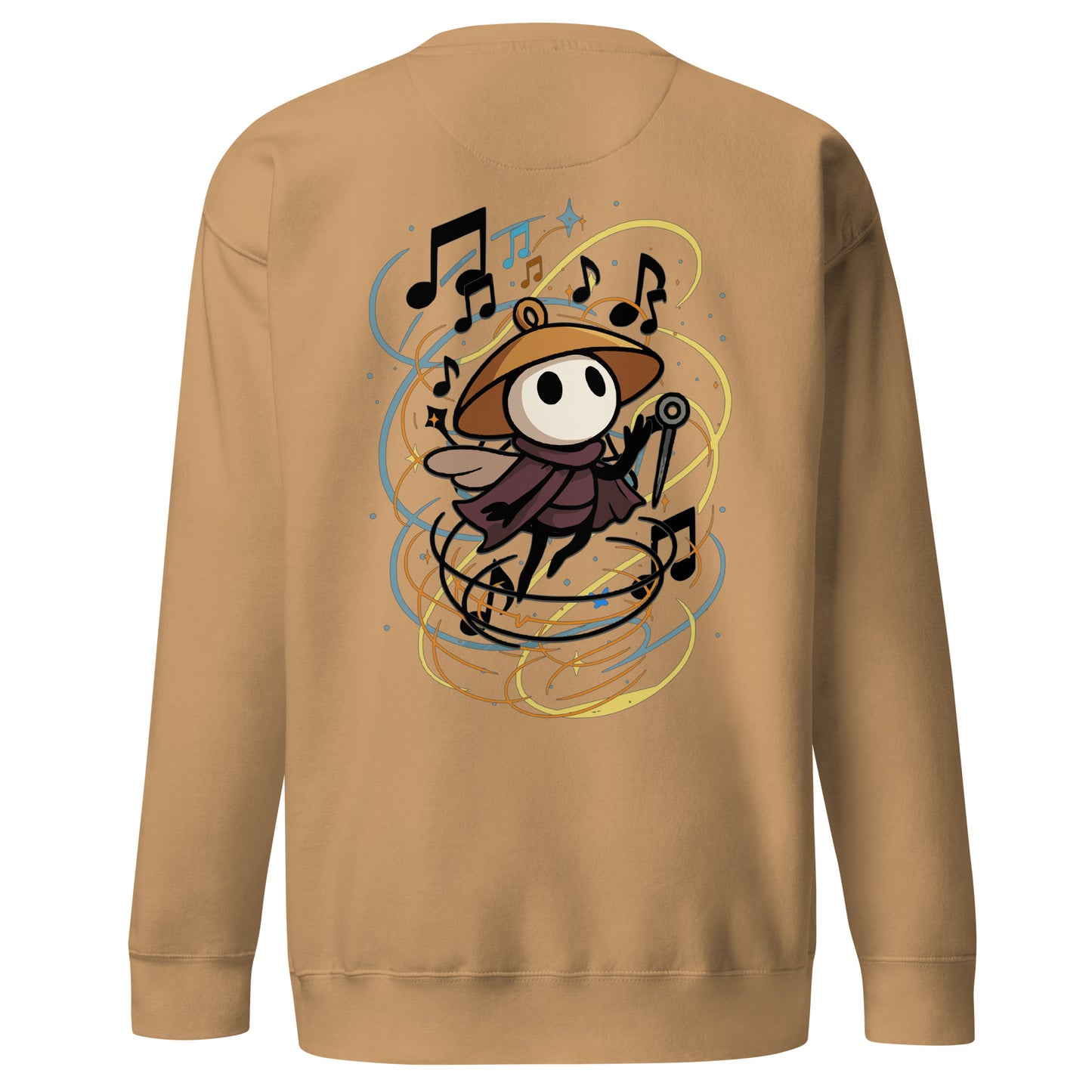 Silksong Bard Sweatshirt – Musical Tribute | Hollow Knight – fan-made gamer merch by GenioGoods