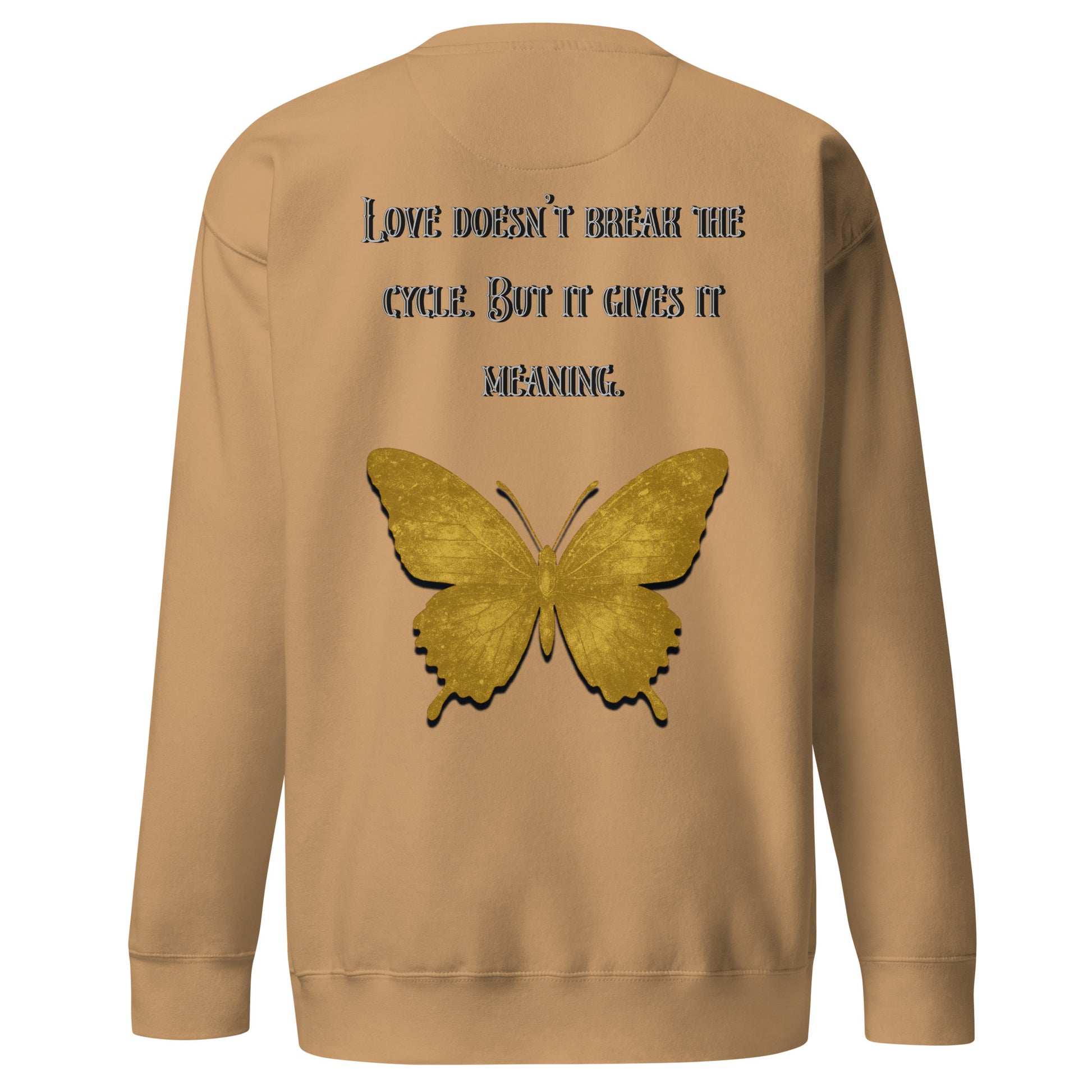Clair Obscur Sweatshirt – Love Gives the Cycle Meaning – fan-made gamer merch by GenioGoods
