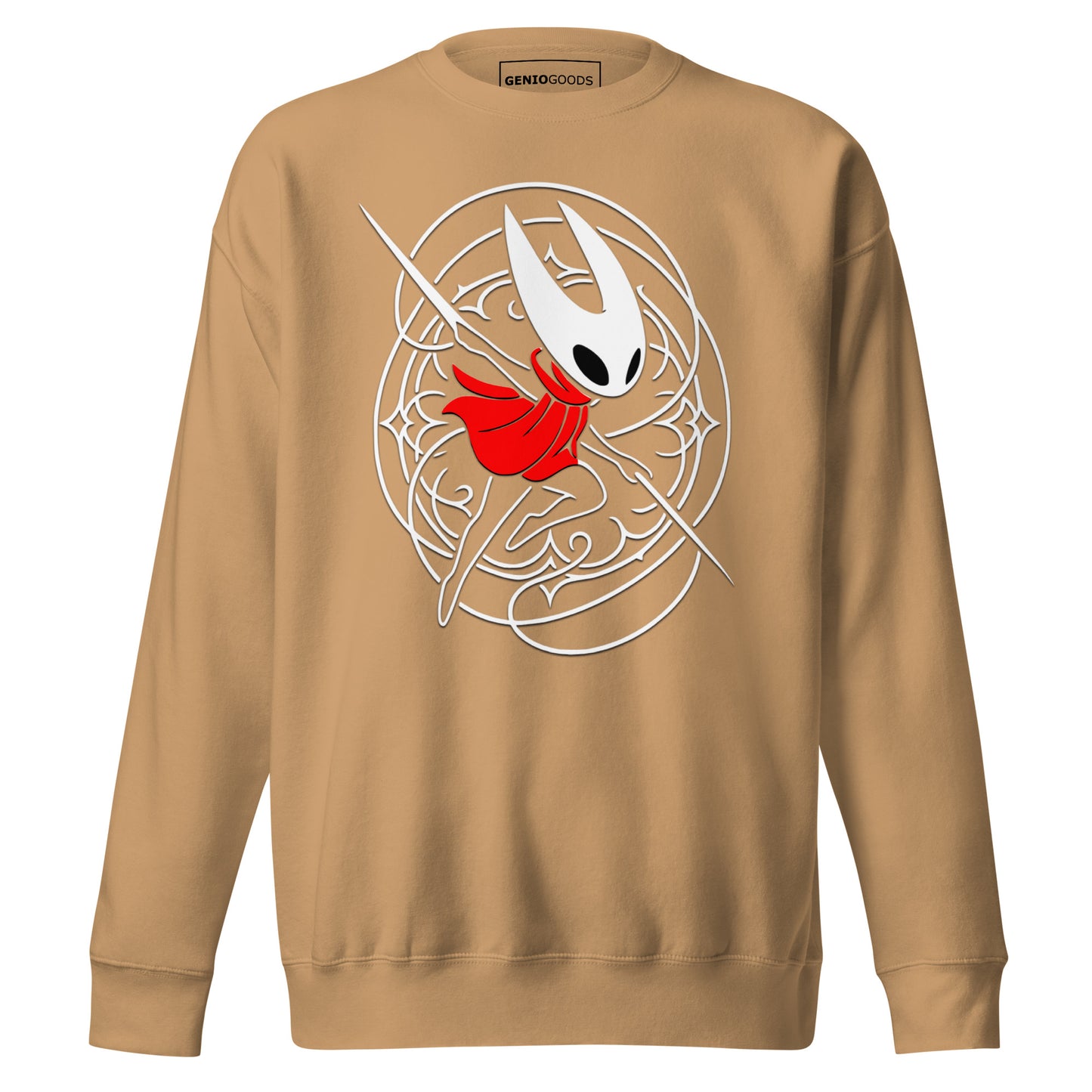 Hornet Silksong Sweatshirt – Hollow Knight Fan Tribute – fan-made gamer merch by GenioGoods