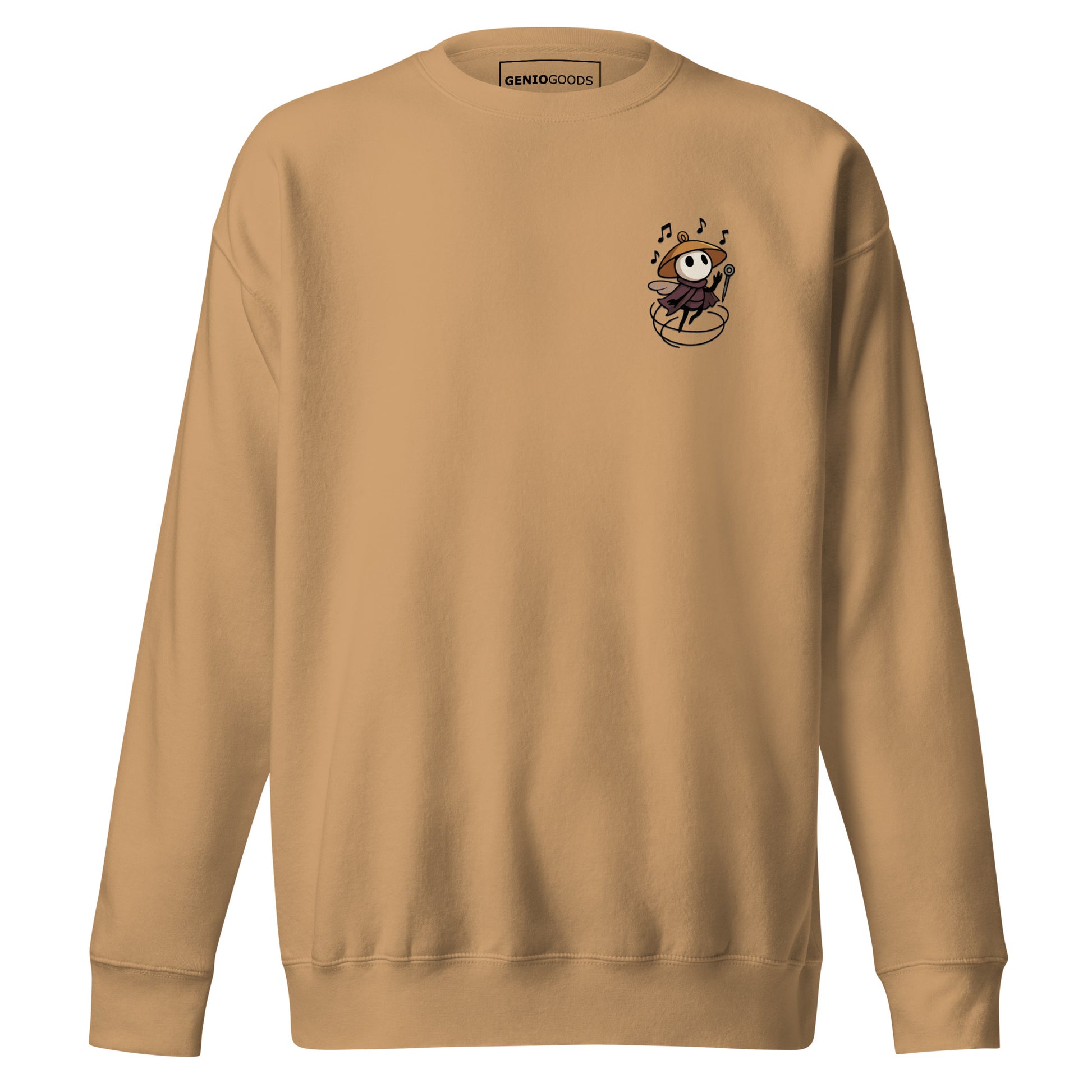 Silksong Bard Sweatshirt – Musical Tribute | Hollow Knight – fan-made gamer merch by GenioGoods