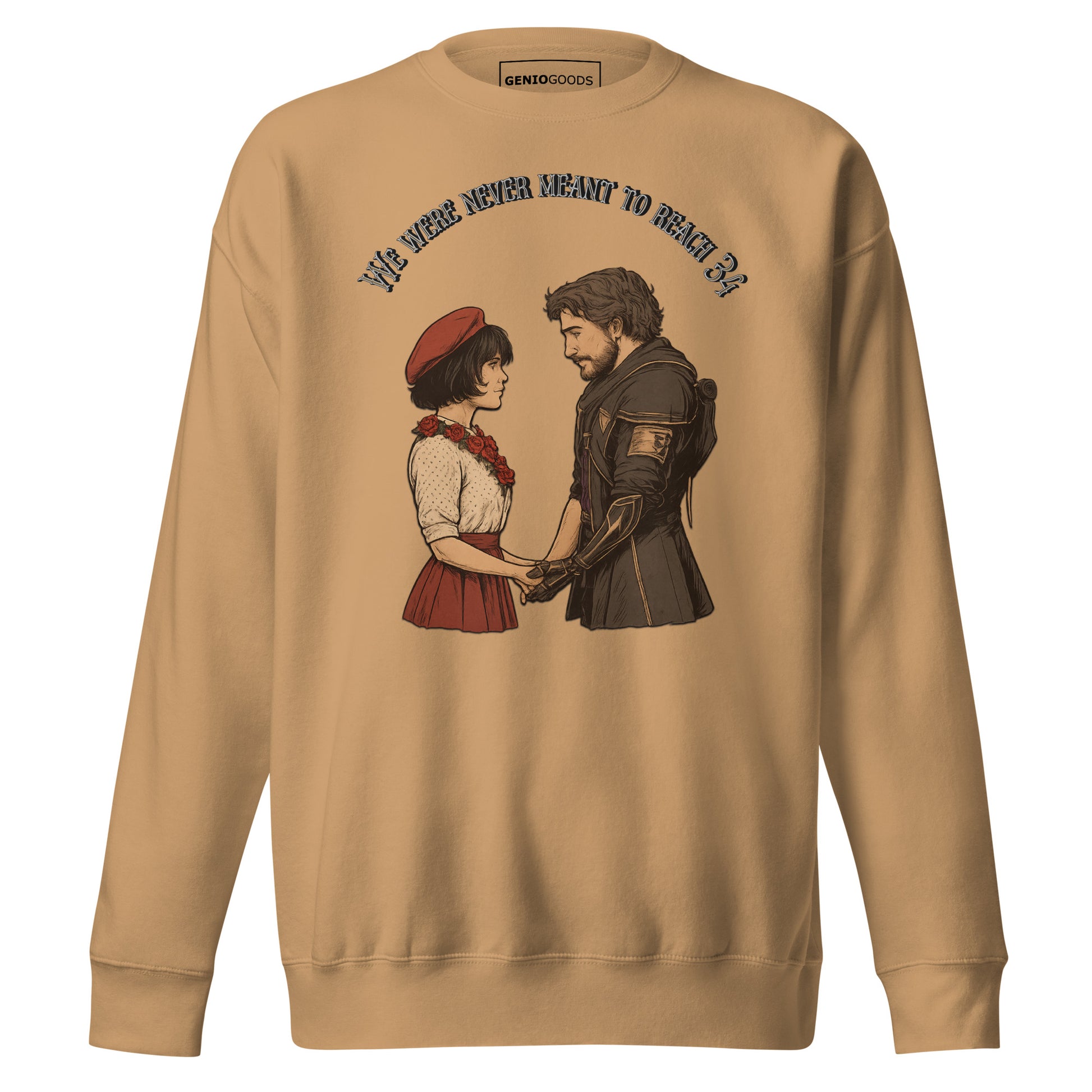 Clair Obscur Sweatshirt – Love Gives the Cycle Meaning – fan-made gamer merch by GenioGoods