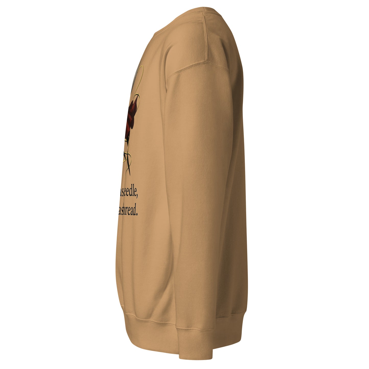 Hornet silksong sweatshirt needle quote fan art – fan-made gamer merch by GenioGoods