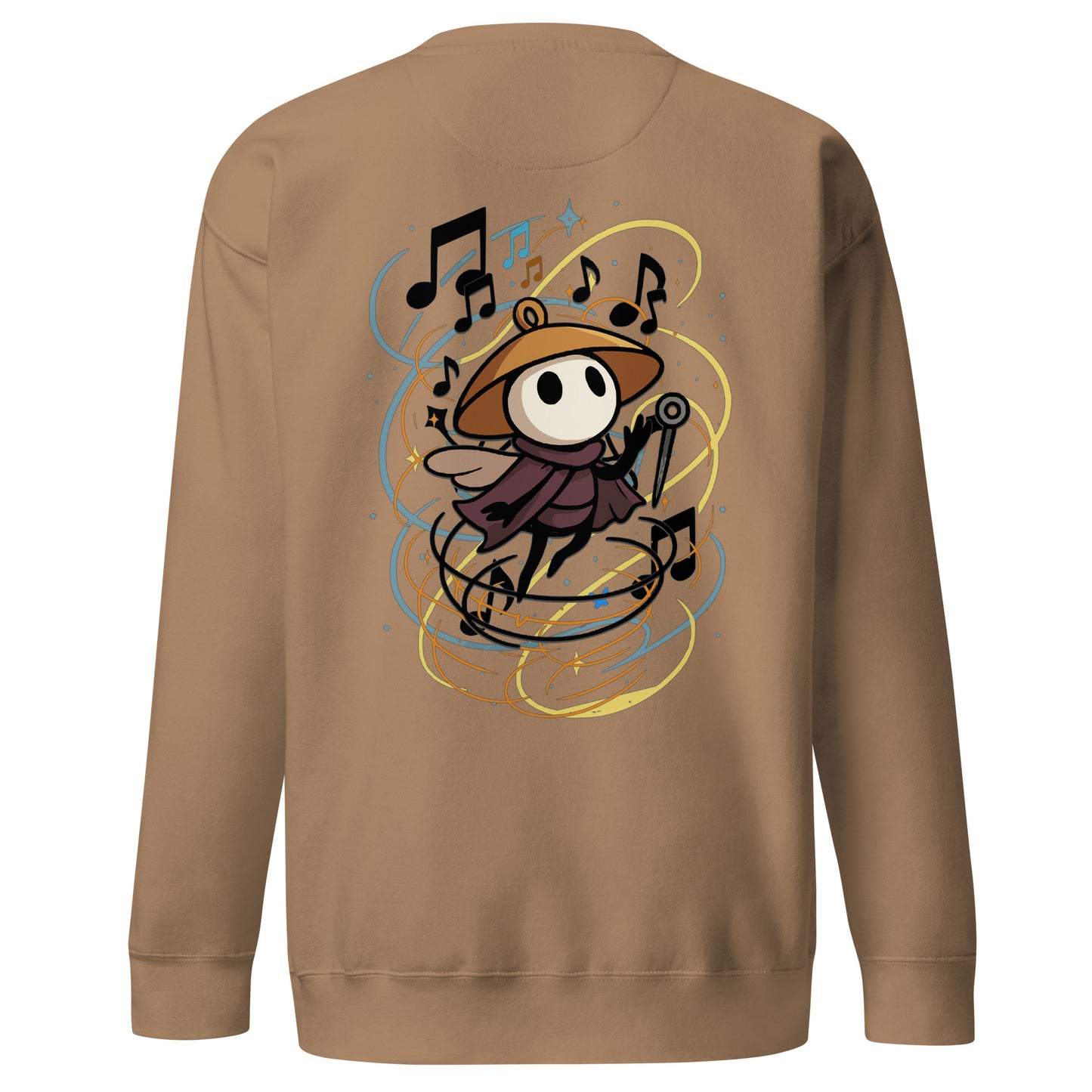 Silksong Bard Sweatshirt – Musical Tribute | Hollow Knight – fan-made gamer merch by GenioGoods