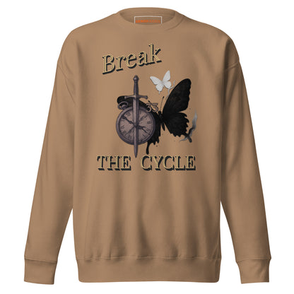 Break the Cycle Sweatshirt – Symbol of Rebirth | Clair Obscur 33 – fan-made gamer merch by GenioGoods
