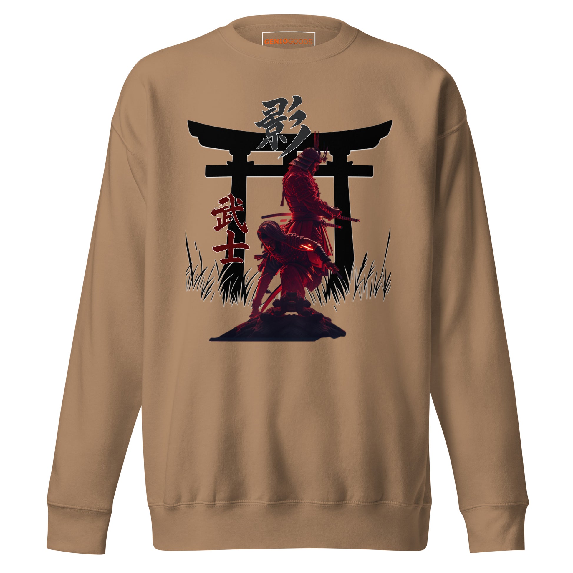 Torii Alliance Sweatshirt – Samurai x Ninja Tribute | AC Shadows – fan-made gamer merch by GenioGoods