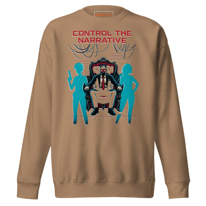 Split Fiction Control the Narrative Sweatshirt – Glitch Mind – fan-made gamer merch by GenioGoods