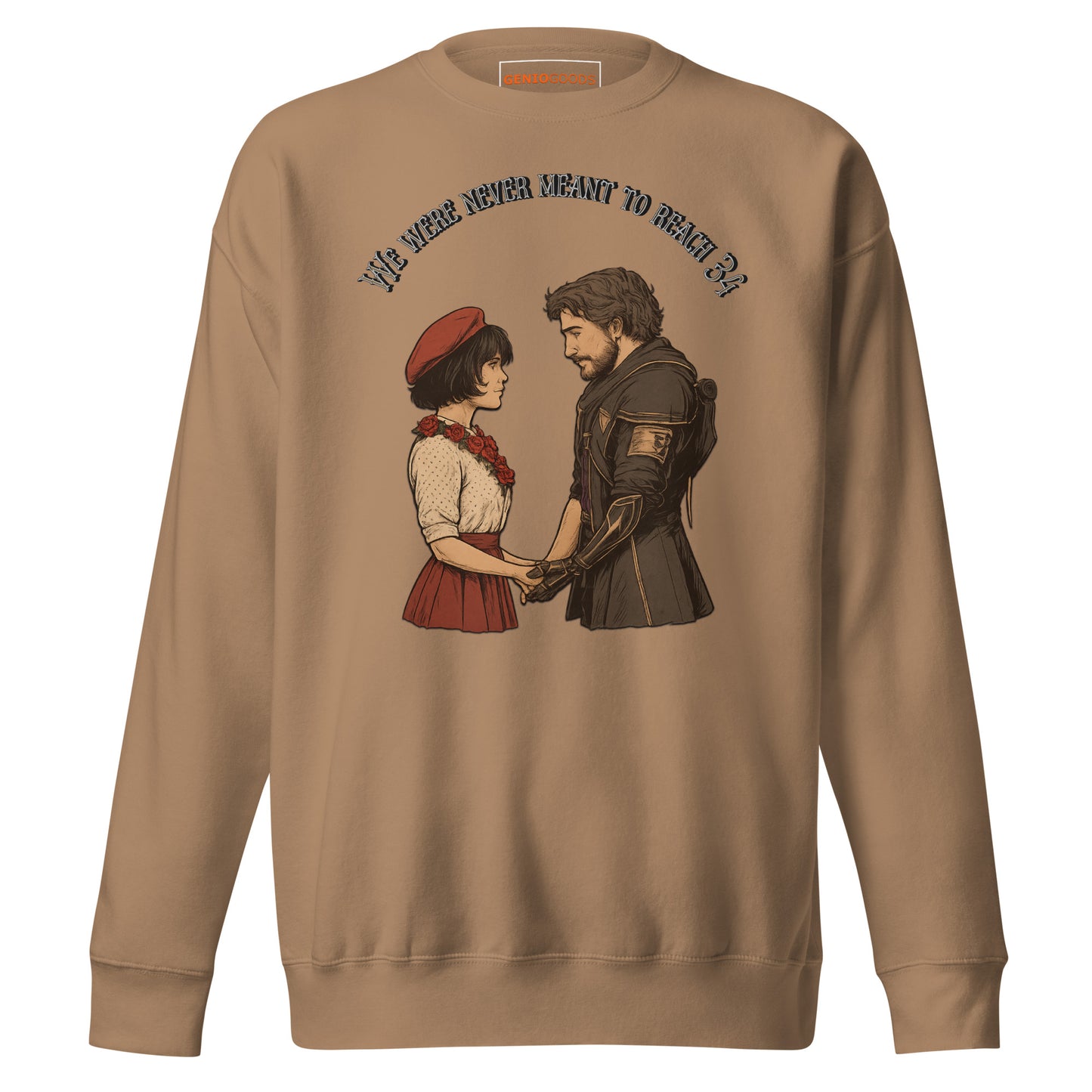 Clair Obscur Sweatshirt – Love Gives the Cycle Meaning – fan-made gamer merch by GenioGoods