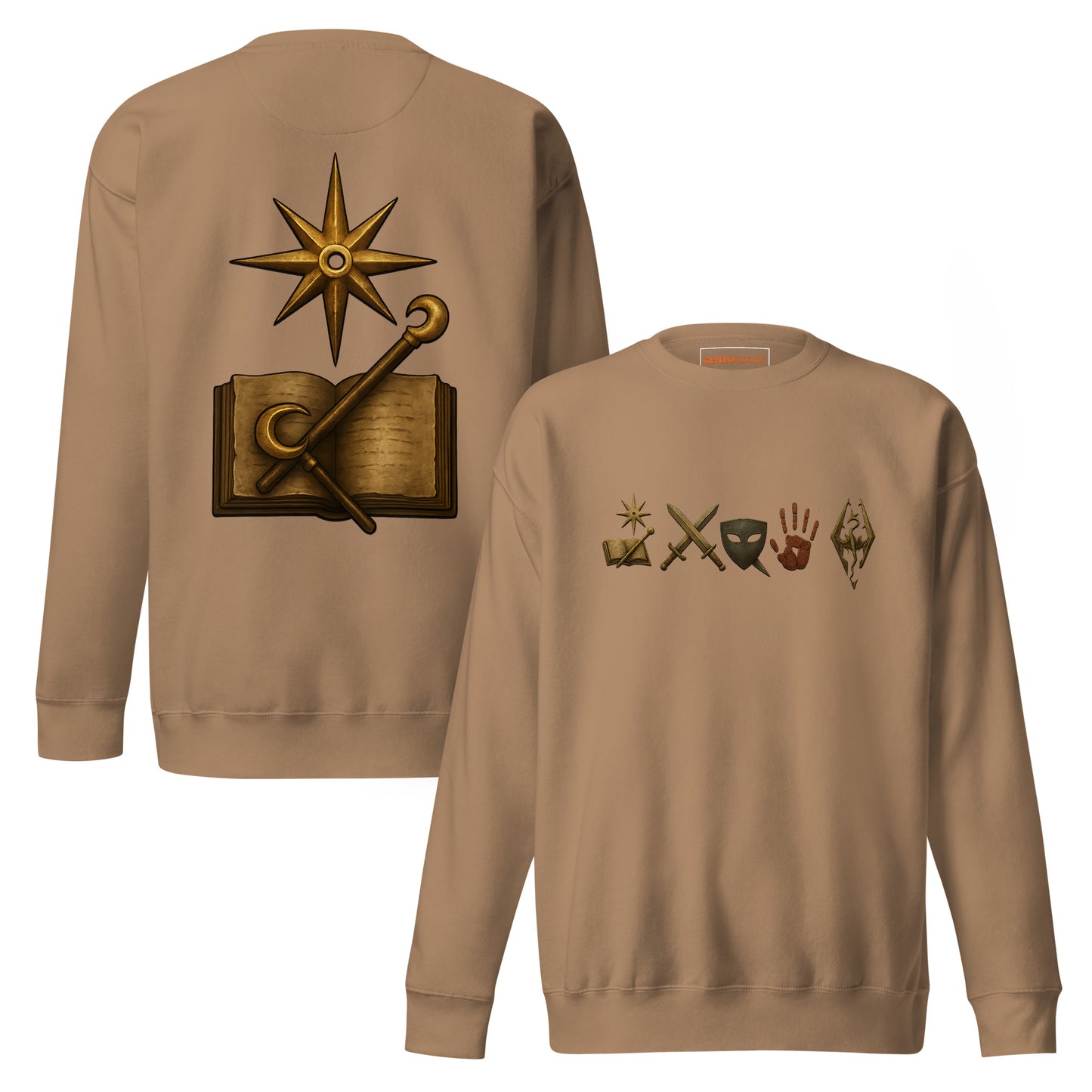 Elder Scrolls Guild Symbols Sweatshirt – Legacy Edition – fan-made gamer merch by GenioGoods