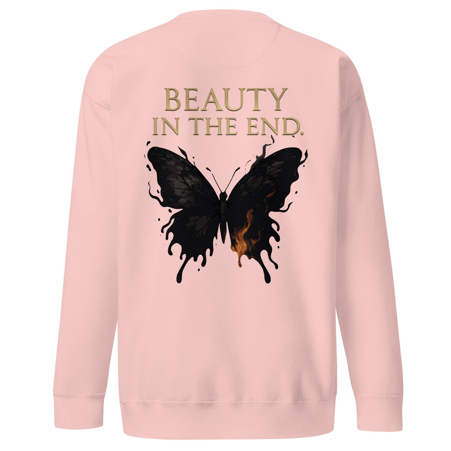 Dark Fantasy Sweatshirt – Beauty in the End - Clair Obscur 33 – fan-made gamer merch by GenioGoods