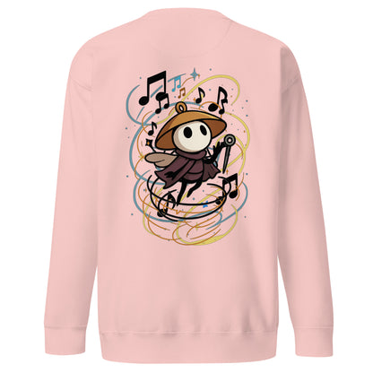 Silksong Bard Sweatshirt – Musical Tribute | Hollow Knight – fan-made gamer merch by GenioGoods