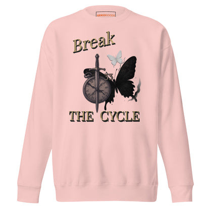 Break the Cycle Sweatshirt – Symbol of Rebirth | Clair Obscur 33 – fan-made gamer merch by GenioGoods
