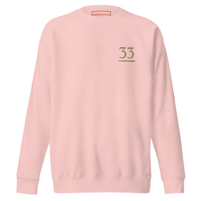 Dark Fantasy Sweatshirt – Beauty in the End - Clair Obscur 33 – fan-made gamer merch by GenioGoods