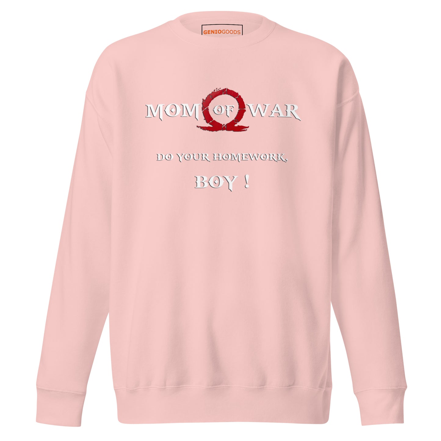 Mom of War Sweatshirt – Funny Gamer Gift for Moms – fan-made gamer merch by GenioGoods