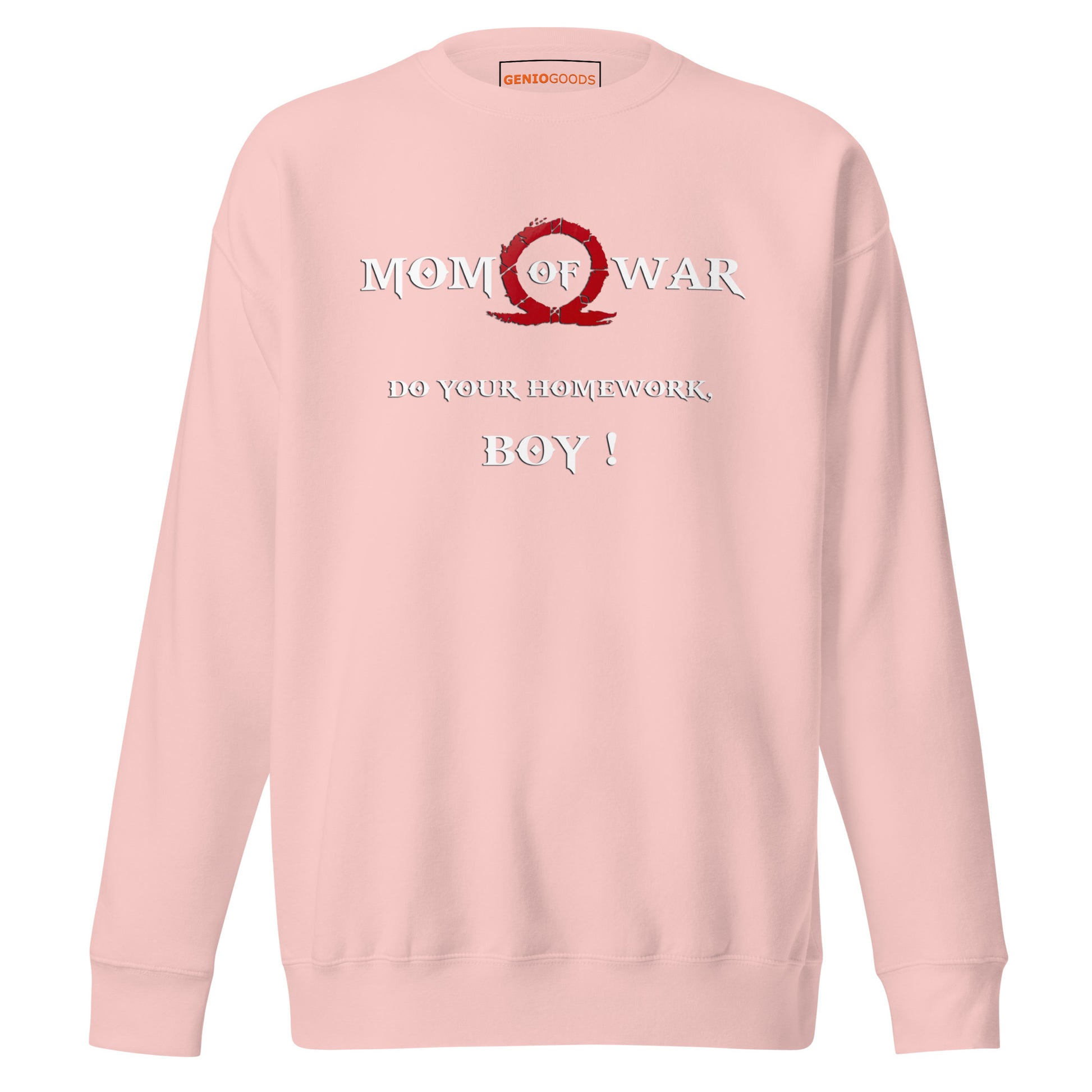 Mom of War Sweatshirt – Funny Gamer Gift for Moms – fan-made gamer merch by GenioGoods