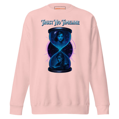 Black gamer sweatshirt inspired by Split Fiction – Dual Reality design | GenioGoods