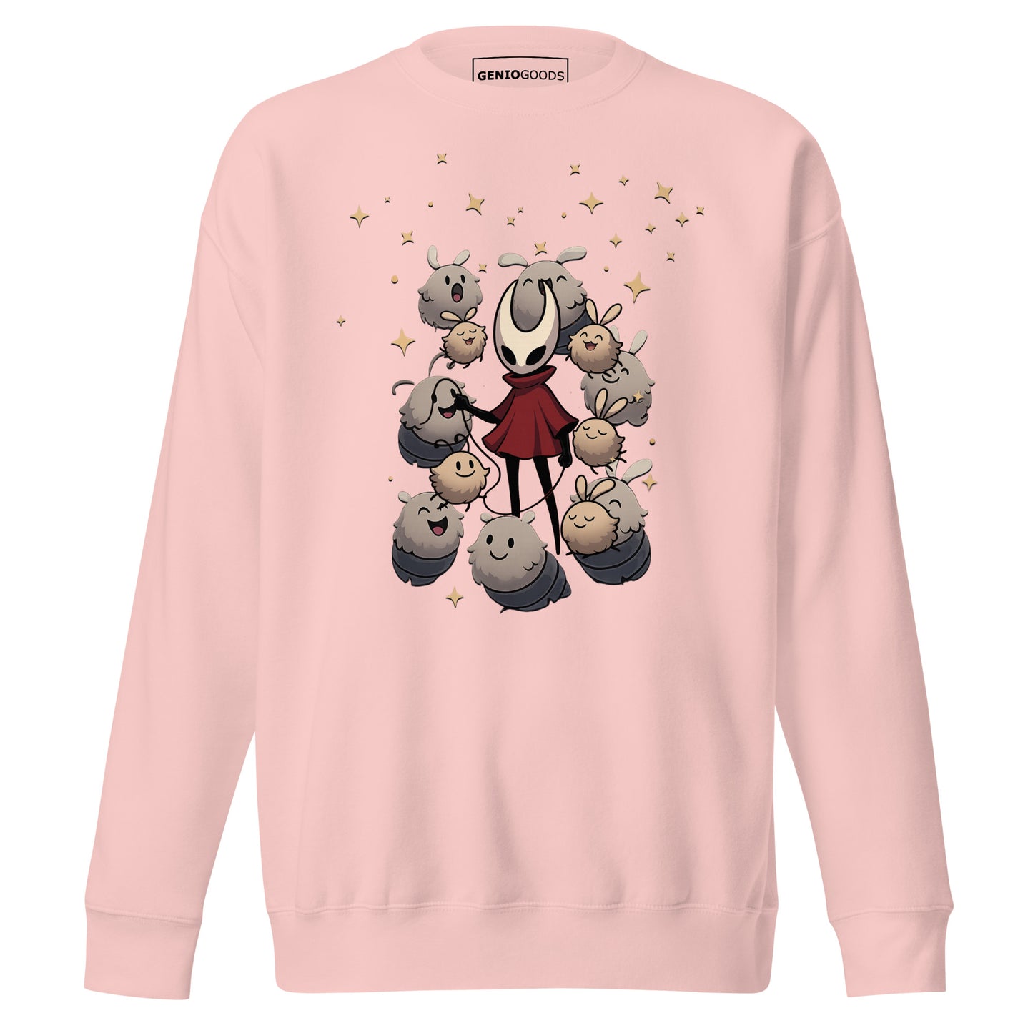 Hornet grubs sweatshirt cute minimalist fan art design – fan-made gamer merch by GenioGoods