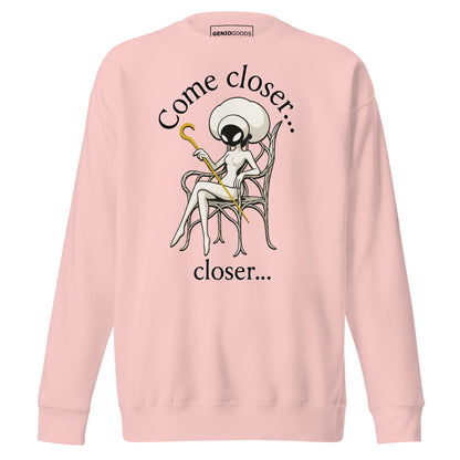 Hollow knight midwife sweatshirt dark lore fan art – fan-made gamer merch by GenioGoods