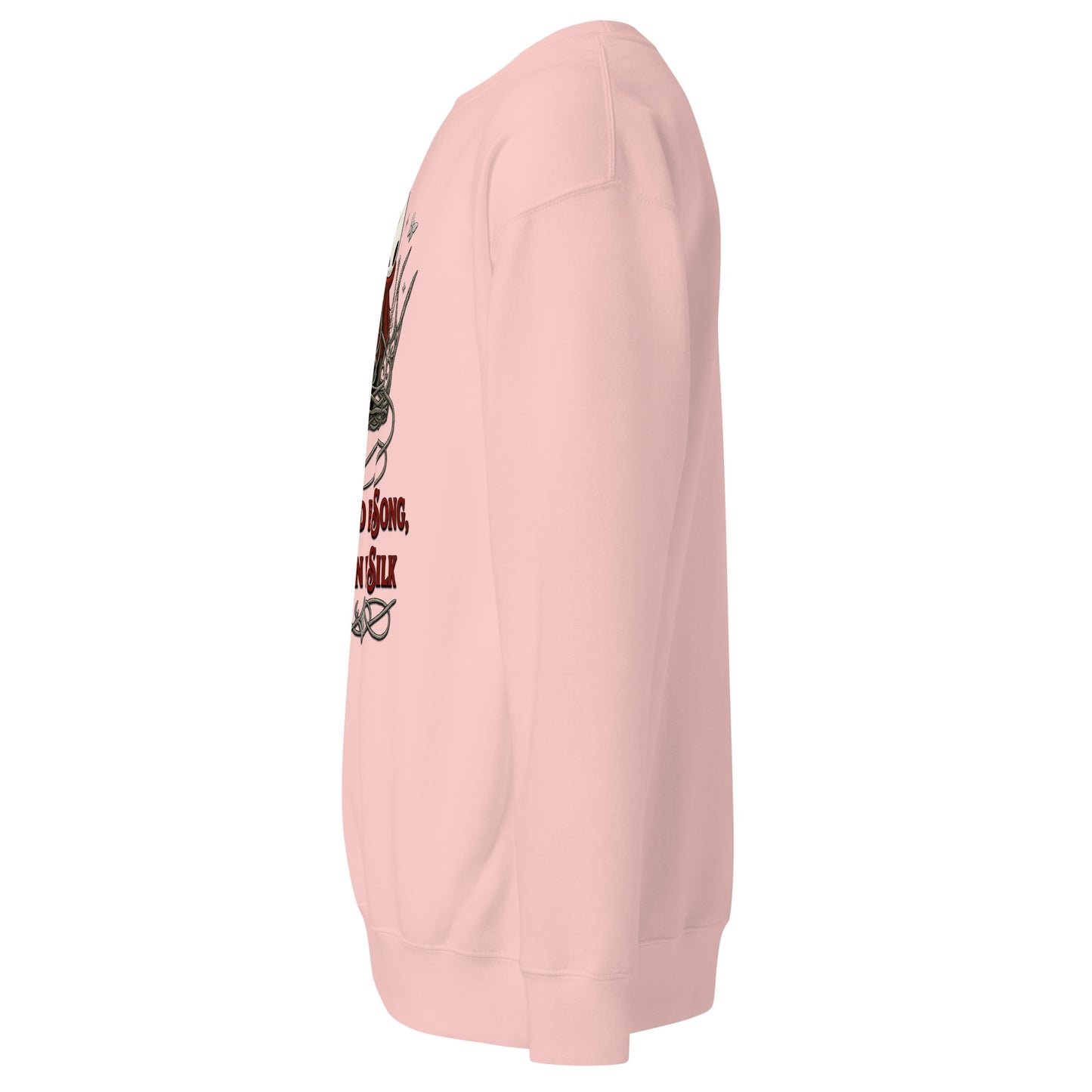 Crowned by Song Sweatshirt – Silksong Hornet Fan Tribute – fan-made gamer merch by GenioGoods