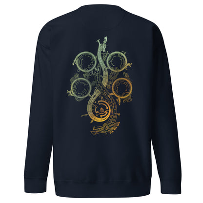 Monster Hunter Wilds Double Sided Hoodie – Legacy Print – fan-made gamer merch by GenioGoods