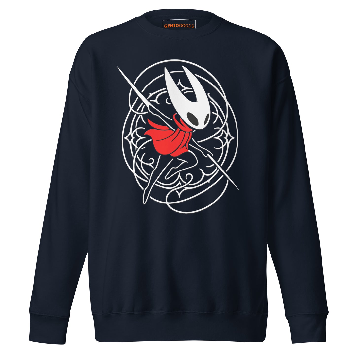 Hornet Silksong Sweatshirt – Hollow Knight Fan Tribute – fan-made gamer merch by GenioGoods