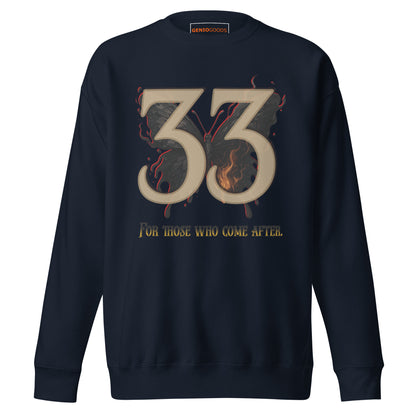 Expedition 33 Sweatshirt – For Those Who Come After Tribute – fan-made gamer merch by GenioGoods