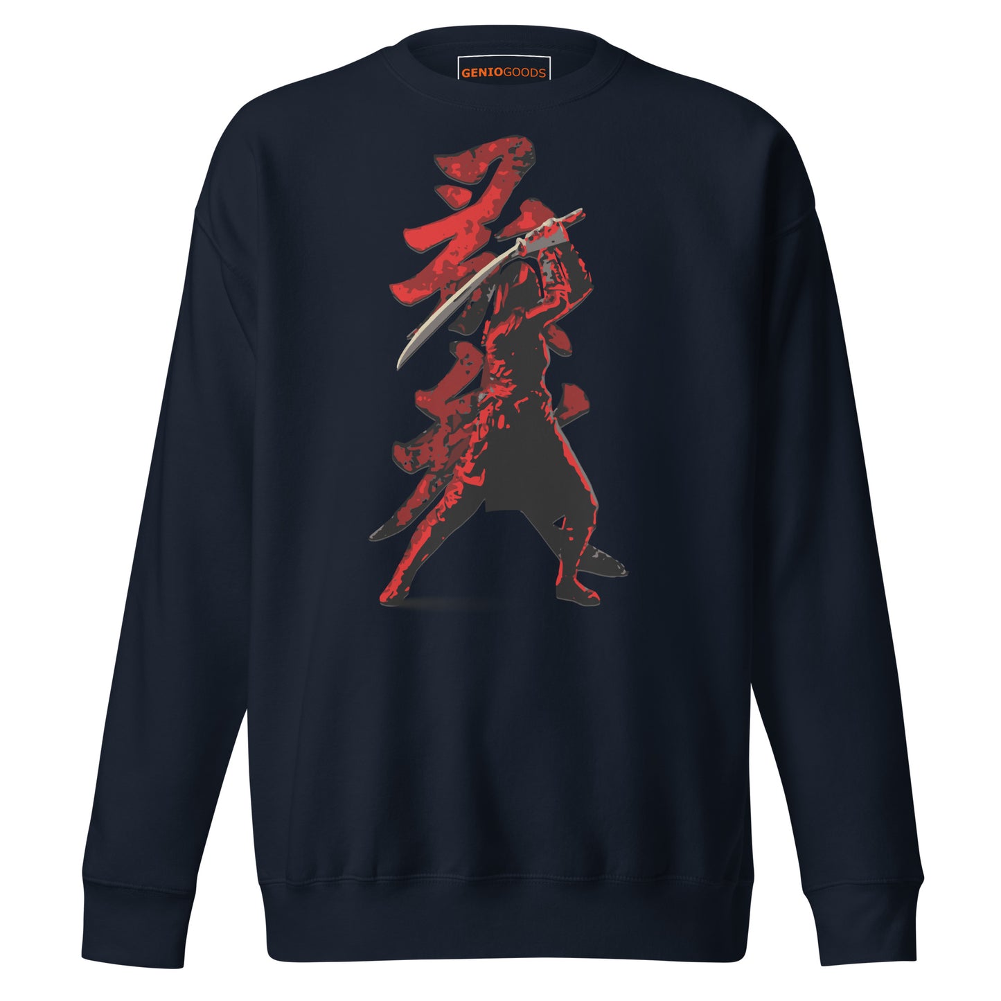 Shadow Blade Sweatshirt – Naoe Samurai Tribute | AC Shadows – fan-made gamer merch by GenioGoods